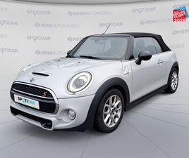 MINI CABRIO COOPER S 192CH CHILI BVA7 EURO6D-T D'OCCASION - HESS AUTOMOBILE