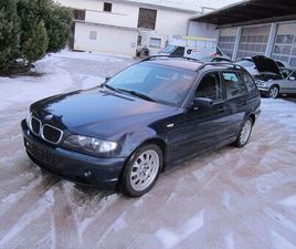 BMW 320D E46 TOURING KLIMAAUT. GLASSCHIEBEDACH TÜV 03/2026
