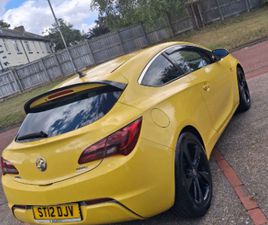 VAUXHALL, ASTRA GTC, HATCHBACK, 2012, MANUAL, 1686 (CC), 3 DOORS