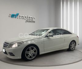 MERCEDES CLASSE E COUPE E 220 MERCEDES-BENZ CLASE E COUPE E 220 CDI BLUE EFFICIENCY AVANTG.