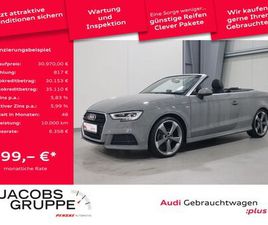 AUDI A3 CABRIOLET 40 TFSI QUATTRO S LINE NAVI*LED*R-K