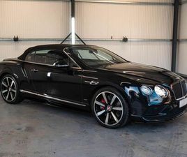 BENTLEY CONTINENTAL 4.0 V8 GTC S CONVERTIBLE 2DR PETROL AUTO 4WD EURO 6 (528 PS)
