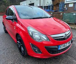 VAUXHALL CORSA 1.2 16V LIMITED EDITION EURO 5 3DR