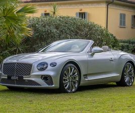 BENTLEY CONTINENTAL GTC BENTLEY CONTINENTAL GTC MULLINER V8