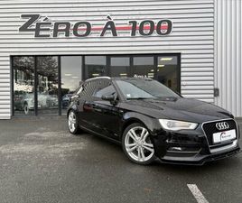 AUDI A3 2L TDI 150 S LINE ( ECLAIRAGE D'AMBIANCE, SIÈGE SLINE, BI XÉNON)