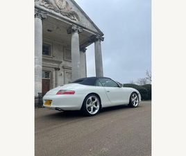 STUNNING PEARL WHITE 3.6 996 CARRERA 2 CABRIOLET 2DR PETROL TIPTRONIC S (274 G/KM, 315 BHP)