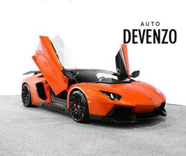 LAMBORGHINI AVENTADOR ROADSTER 2014 LAMBORGHINI AVENTADOR LP700-4 ROADSTER CARBON FIBER PACKAGE