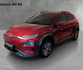 HYUNDAI KONA LONG RANGE 64 KWT, NORSK, LONG RANGE KLAR FOR LEVERING I DAG!
