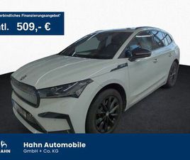 SKODA ENYAQ IV 80 SPORTLINE AHK WÄRMEP HUD PANO ACC CA