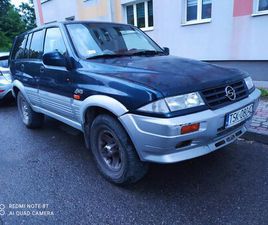 SSANGYONG MUSSO AUTO 4X4 Z REDUKTOREM, NIEZAWODNE NA ZIMĘ KIELCE • OLX.PL