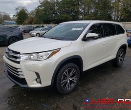 TOYOTA HIGHLANDER LE_3.5 L_295 KM_2019R_8 OSOBOWA 3.5 BENZYNA 295KM