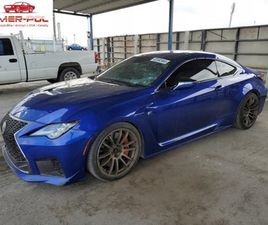 LEXUS RC -F 2020 5.0L 5.0 BENZYNA 472KM