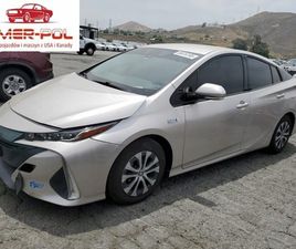 TOYOTA PRIUS PRIME LE 2020 1.8L 1.8 HYBRYDA 121KM