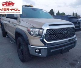 TOYOTA TUNDRA TOYOTA TUNDRA SR5 V8 2018 5.7L 5.7 BENZYNA 381KM