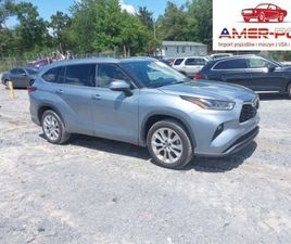 TOYOTA HIGHLANDER LIMITED 2023 2.4L 2.4 BENZYNA 265KM