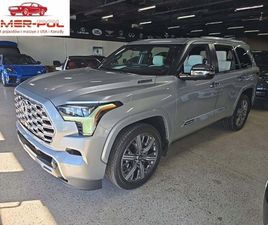 TOYOTA SEQUOIA CAPSTONE 2025 3.4L 3.4 BENZYNA 437KM