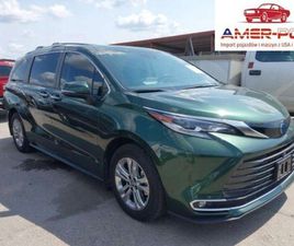 TOYOTA SIENNA PLATINUM 2023 2.5L 2.5 HYBRYDA 189KM