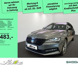 SKODA SUPERB WAGON COMBI 2.0 TDI SPORTLINE *NAVI*KAMERA*MATR