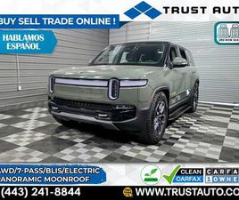 USED 2024 RIVIAN R1S LAUNCH EDITION AWD ELECTRIC 7-PASSANGER LUXURY SUV