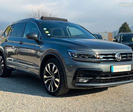 VOLKSWAGEN TIGUAN ALLSPACE 2.0L TDI 190CV CARAT EXCLUSIVE R-LINE 4 MOTION DSG7 GARANTIE 6 MOIS