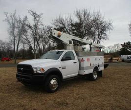 2014 RAM 4500 BUCKET TRUCK LOW MILES
