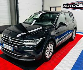 VW TIGUAN 2.0 TDI 150 CH DSG 7 LIFE PLUS DE 1 ERE MAIN BOITE AUTO / CARPLAY / CAMERA DE RECUL / GARANTIE
