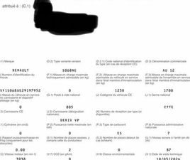 TWINGO COMMERCIALE BLANCHE