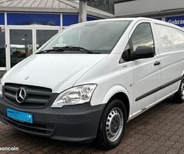 MERCEDES-BENZ VITO LONG FOURGON 113 CDI 136CH 3 PLACES CLIMATISATION RÉGULATEUR GPS 8X ROUES ATTELAGE
