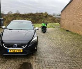 VOLVO V40 1.6 T3 150PK 2013 ZWART R-DESIGN EN KAWASAKI Z750 — VOLVO — MARKTPLAATS