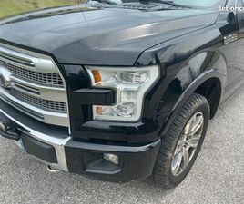 « RARE FORD F-150 PLATINUM V8 5.0L – 2016 – BENNE LONGUE – CRIT’AIR 1 – FLEXFUEL E85