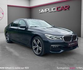 BMW SERIE 7 G11/G12 2018 740E IPERFORMANCE 326 CH M SPORT A, CAMÉRA 360, HARMAN KARDON, SOFTCLOSE, TOIT OUVRANT, GARANT