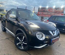 NISSAN JUKE PHASE 2 1.2 DIG-T 115CH DARK SOUND * FULL OPTIONS * CAMERA TOIT OUVRANT SIÈGES CHAUFFANT GPS TEL JANTES ALU 18P * FACTURES D'ENTRETIEN À JOUR * CRIT