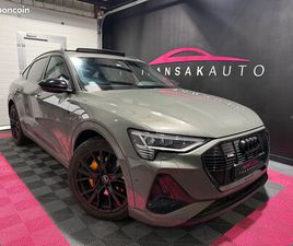 AUDI E-TRON SPORTBACK S AUDI E-TRON SPORTBACK 55 QUATTRO 408 CH S LINE - TOIT OUVRANT - CAMÈRA 360+3D - GARANTIE CONSTRUCTEUR