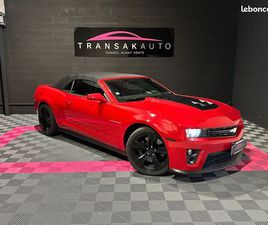 CHEVROLET CAMARO 6.2 V8 ZL1 588 CV + CAMERA DE RECUL + AFFICHAGE TETE HAUTE