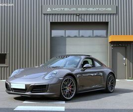 PORSCHE 991.2 CARRERA 4S 420CV COUPE GARANTIE 12 MOIS FRANÇAISE , TOIT PANO EN VERRE, SIÈGES ÉLEC À MÉMOIRE, PACK CHRONO, PSE ÉCHAPPEMENT, FULL CUIR, VOLANT GT 