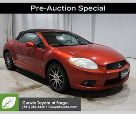 USED 2009 MITSUBISHI ECLIPSE SPYDER GS