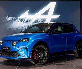 ALPINE A290 GTS 52 KWH PACK DRIVING | PACK SAFETY | DEVIALET | TELEMATRIC | LEER | VERWACHT. DEC