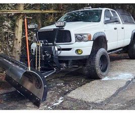 03 RAM 2500 SLT QUAD CAB 8FT. BED 4X4 CUMMINS TURBO DIESEL WITH PLOW