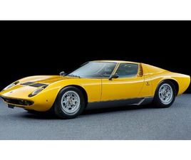 1971 LAMBORGHINI MIURA