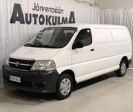 TOYOTA HIACE TOYOTA HIACE 2.5 D-4D 95 4OV PITKÄ, HIENO HIACE !!