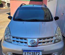 NISSAN LIVINA GRAND S 1.8 16V FLEX FUEL MEC. 7 LUGARES 2012