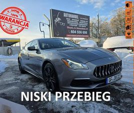 MASERATI QUATTROPORTE 3.0 BENZYNA 410 KM, GRAN LOSSO, KAMERY 360, LED, BLUETOOTH, RADAR, ... SLUPSK
