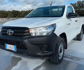 TOYOTA HILUX 2.4 D-4D 4WD 2 PORTE SINGLE CAB COMFORT