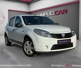DACIA SANDERO 1.4 MPI 75 GPL ECO2 AMBIANCE CLIMATISATION COURROIE OK VITRES ELECTRIQUES GARANTIE 12 MOIS