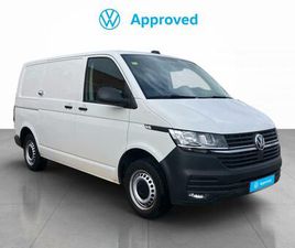 VOLKSWAGEN TRANSPORTER FURGON BATALLA CORTA TN 2.0 TDI 81 KW (110 CV)