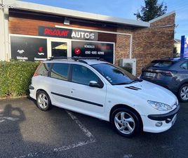 PEUGEOT 206 SW 1,6 L 16V XS 110 V. VÉHICULE SUIVI PEUGEOT, EMBRAYAGE ET DISTRIBUTION NEUF