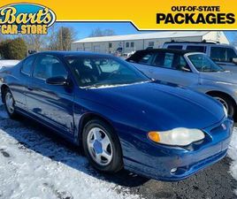 CHEVROLET MONTE CARLO USED 2003 CHEVROLET MONTE CARLO SS