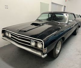 1969 FORD TORINO GT, ICONIC MUSCLE CAR WITH 5.8L V8 AND AUTOMATIC TRANSMISSION.