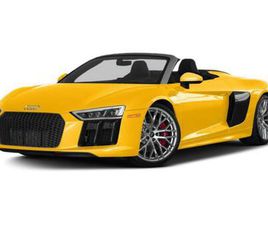 AUDI R8 SPYDER USED 2018 AUDI R8 5.2 V10 PLUS