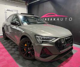 AUDI E-TRON SPORTBACK S AUDI E-TRON SPORTBACK 55 QUATTRO 408 CH S LINE - TOIT OUVRANT - CAMÈRA 360+3D - GARANTIE CONSTRUCTEUR